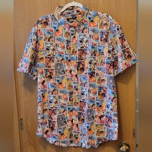RSVLTS Disney Selfie Hawaiin Shirt